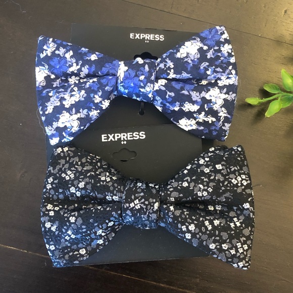 2 Express Floral Bow ties - Picture 5 of 5